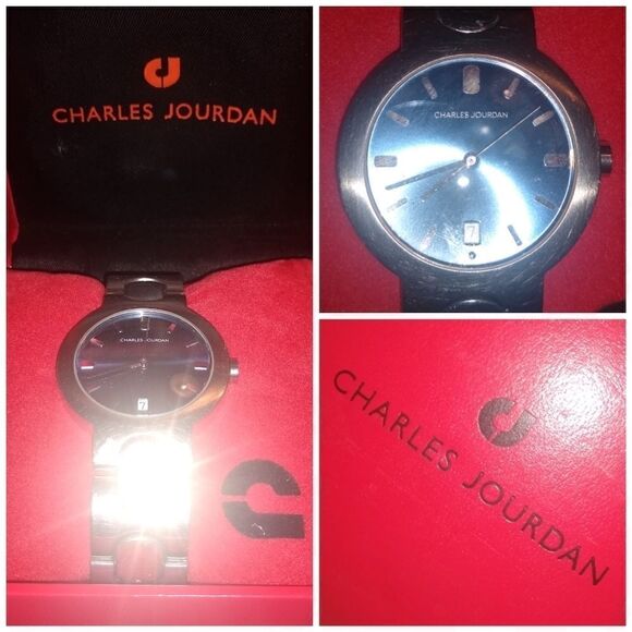 Charles Jourdan Swiss made stainless steel watch - Picture 1 of 5